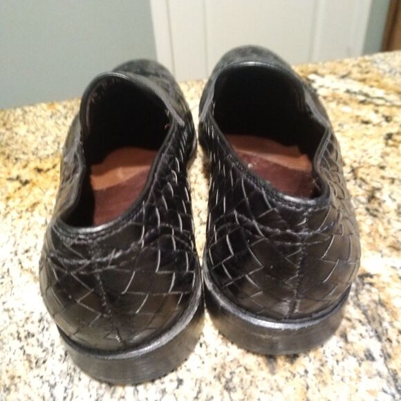 Allen Edmonds Sarasota 1072 Black Leather Weave Penny Loafers Slip On Men's 9.5B - Picture 10 of 15